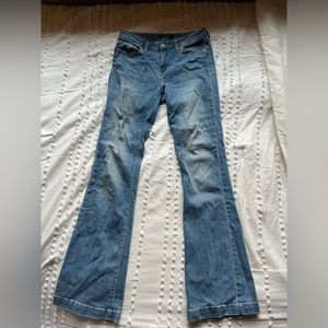 Banana Republic Mid-Waisted Flare Jeans